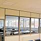 B�ro-Trennwand mit Glas